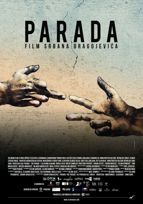 L'affiche originale du film Parada en Serbe