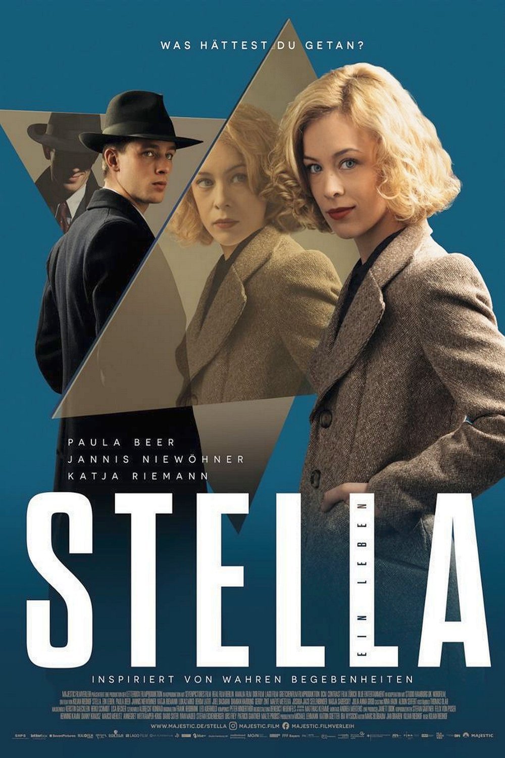 German poster of the movie Stella: A Life