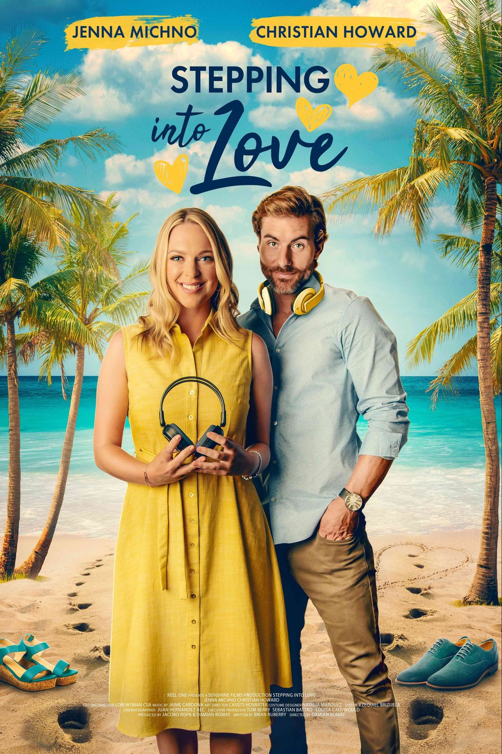 L'affiche du film Stepping into Love [2023]