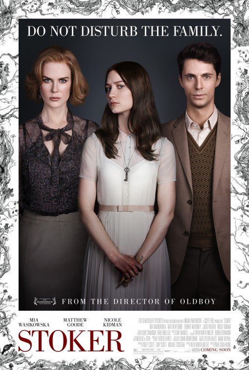 L'affiche du film Stoker