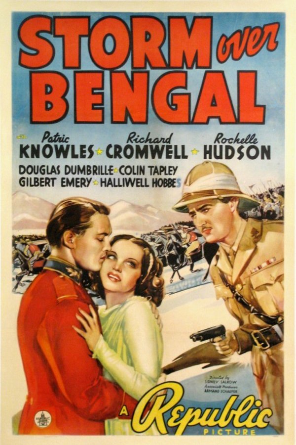 L'affiche du film Storm Over Bengal