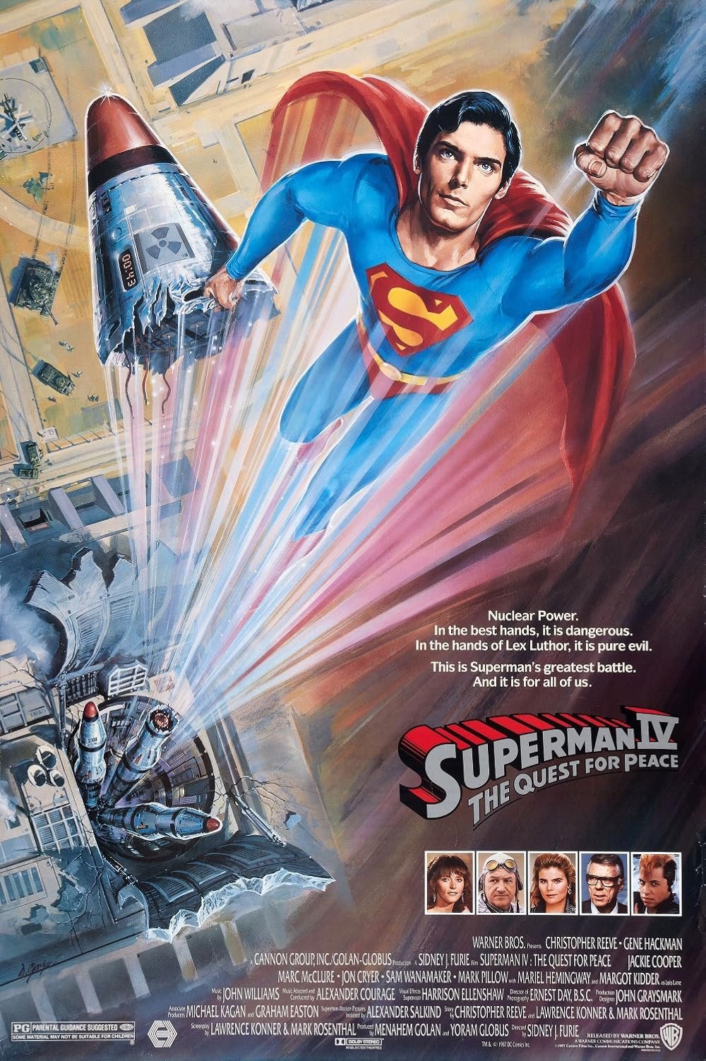 Poster of the movie Superman IV: The Quest for Peace [1987]