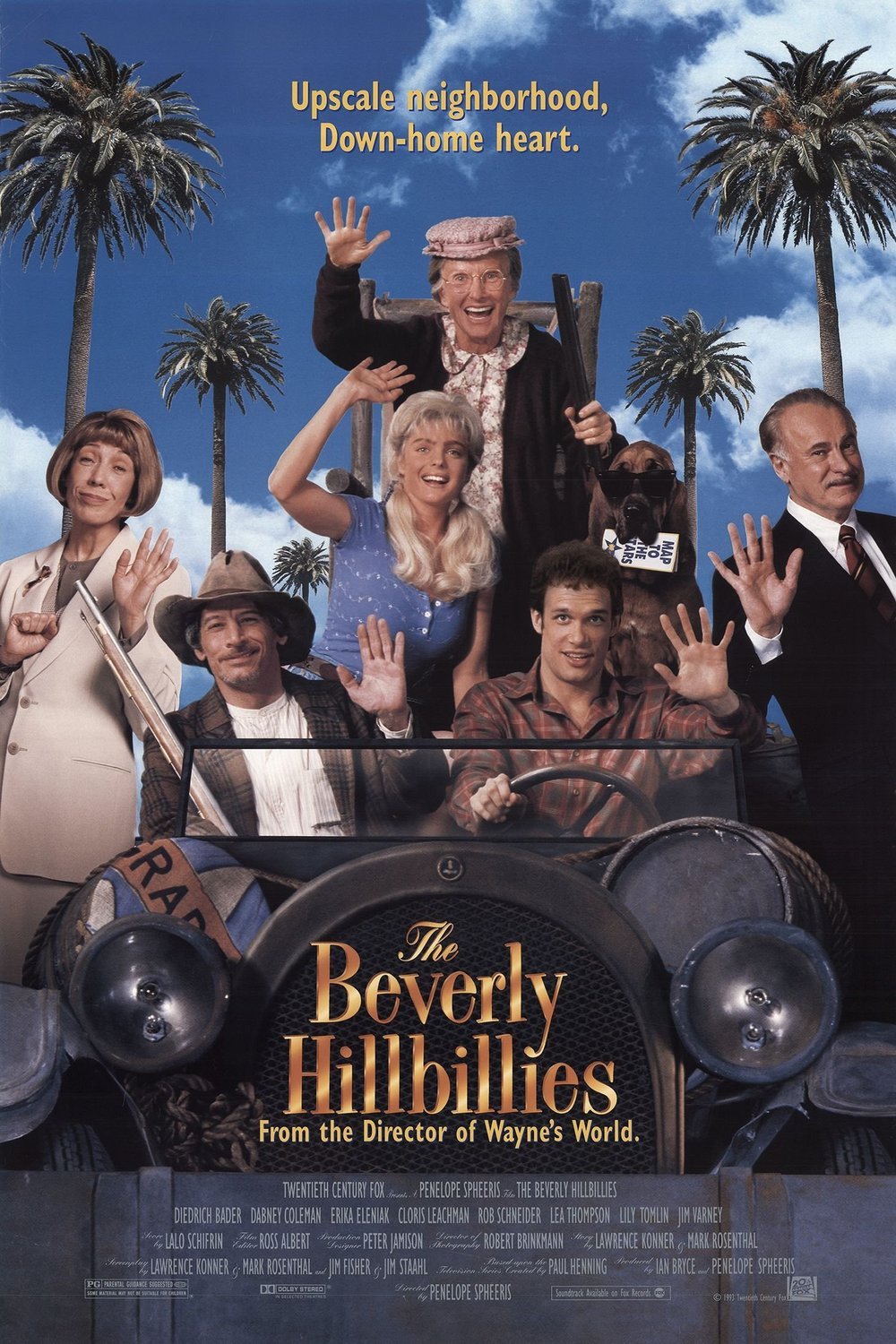 L'affiche du film The Beverly Hillbillies