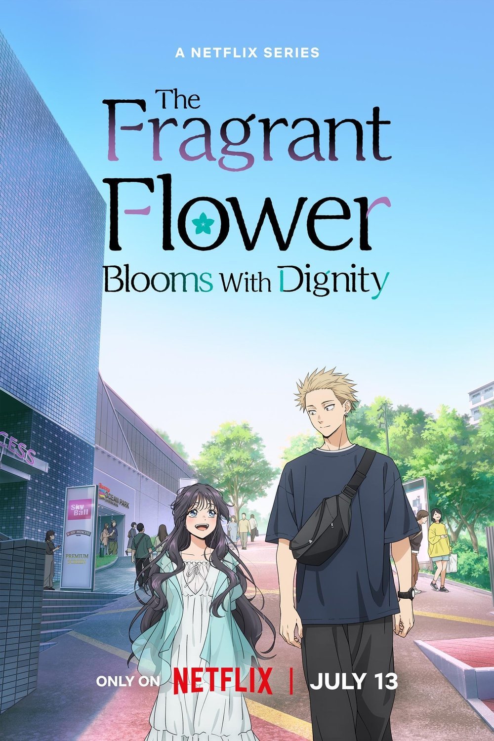 L'affiche du film The Fragant Flower Blooms with Dignity [2025]