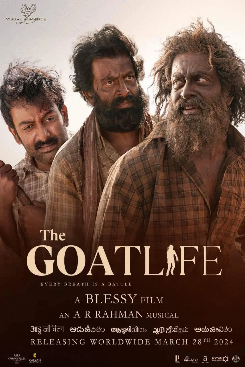 L'affiche du film The Goat Life