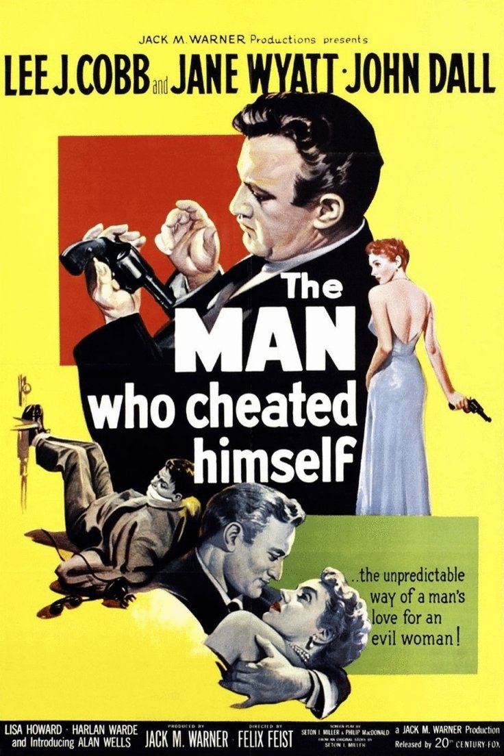 L'affiche du film The Man Who Cheated Himself