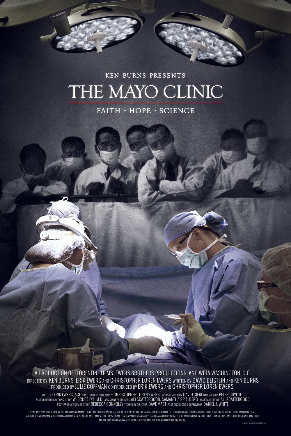L'affiche du film The Mayo Clinic: Faith - Hope - Science