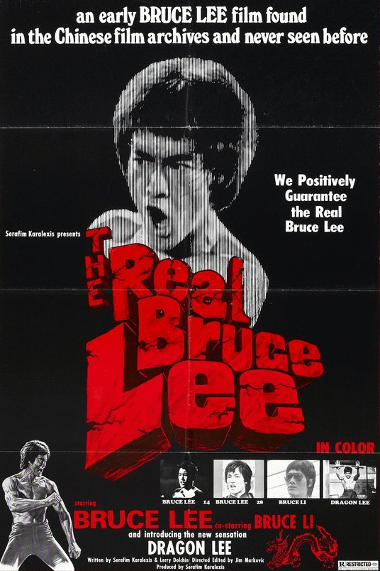 L'affiche du film The Real Bruce Lee
