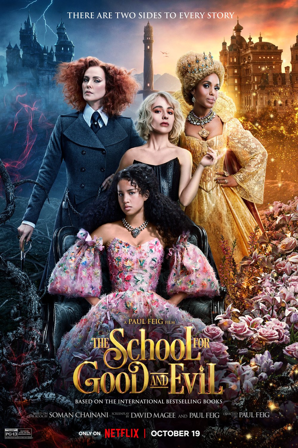 L'affiche du film The School for Good and Evil
