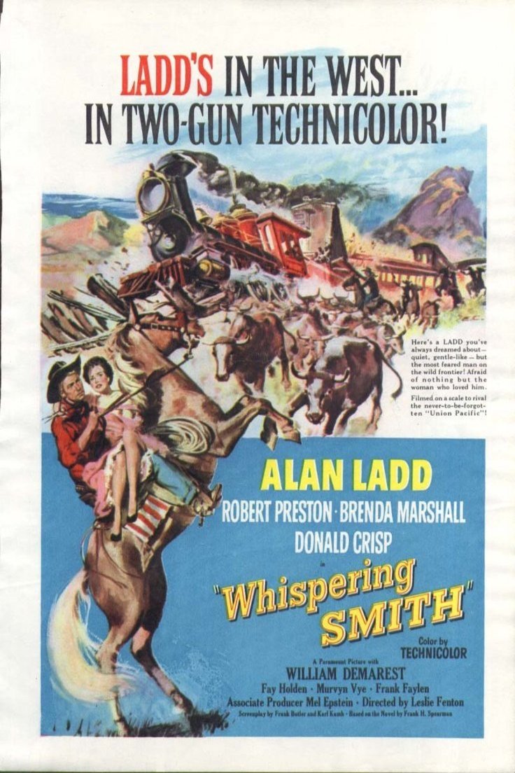 L'affiche du film Whispering Smith