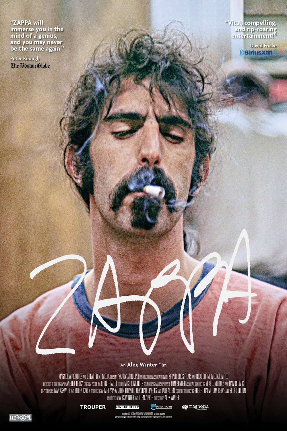L'affiche du film Zappa