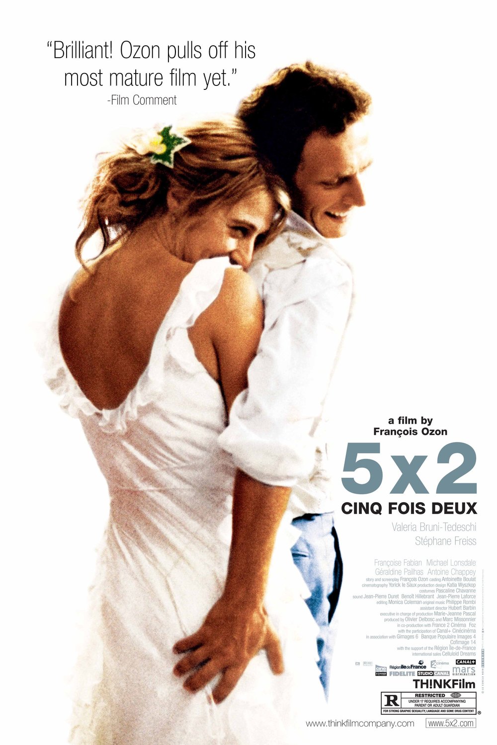 L'affiche du film 5 x 2: Five Times Two