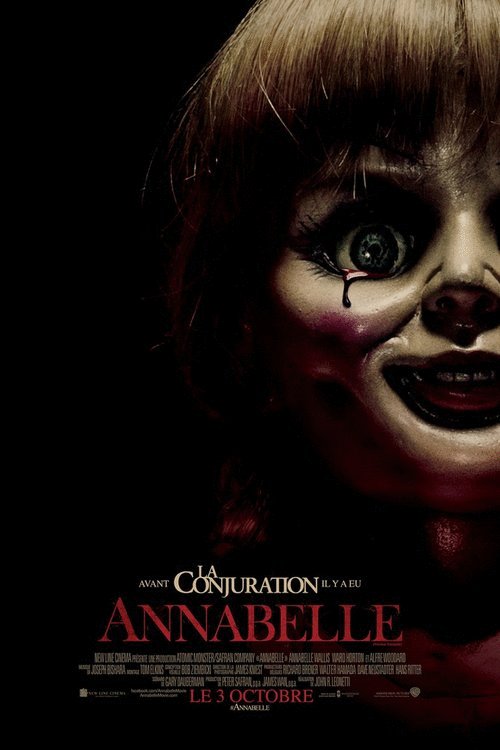 L'affiche du film Annabelle v.f.