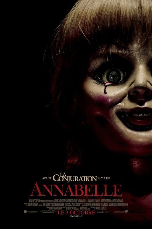 L'affiche du film Annabelle v.f.