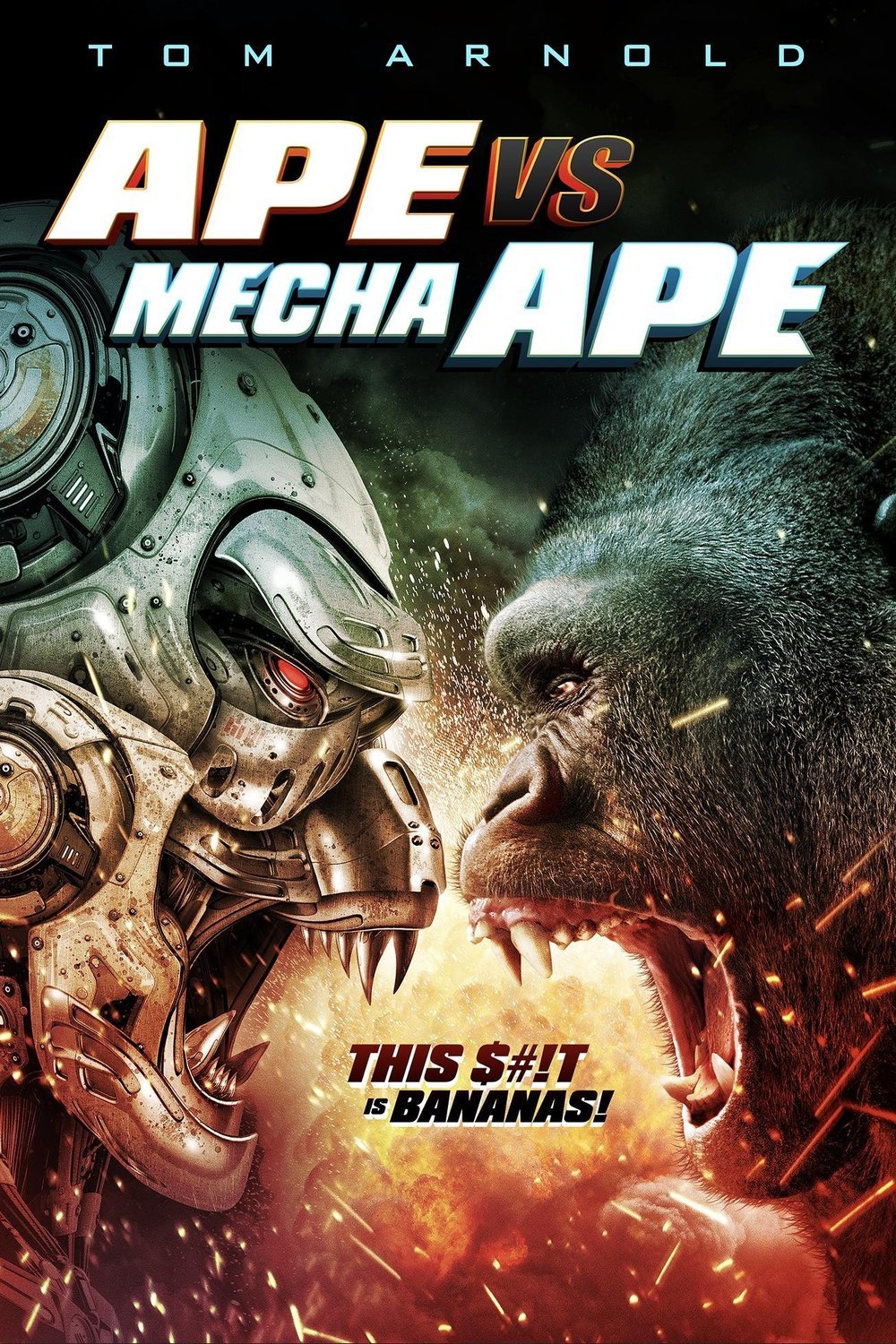 L'affiche du film Ape vs. Mecha Ape