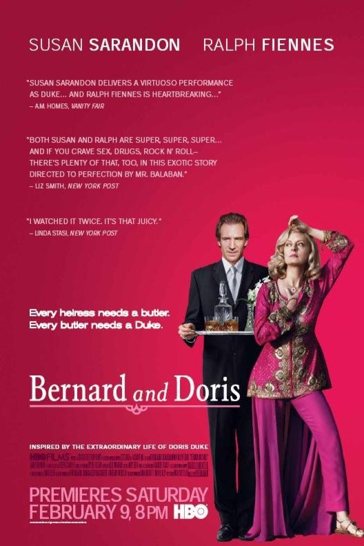 L'affiche du film Bernard and Doris
