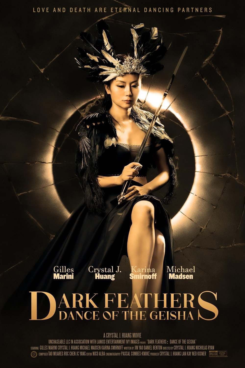 L'affiche du film Dark Feathers: Dance of the Geisha