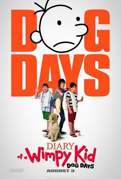 L'affiche du film Diary of a Wimpy Kid: Dog Days