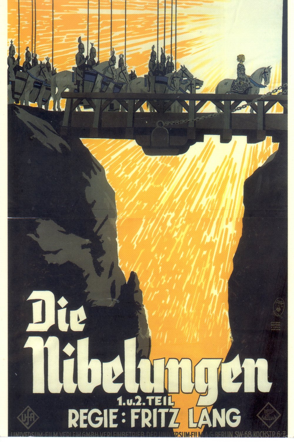 L'affiche du film Die Nibelungen: Siegfried [1924]