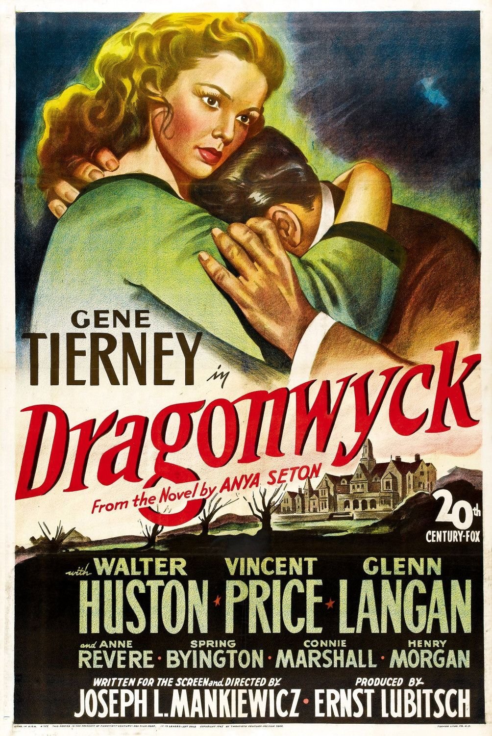 L'affiche du film Dragonwyck