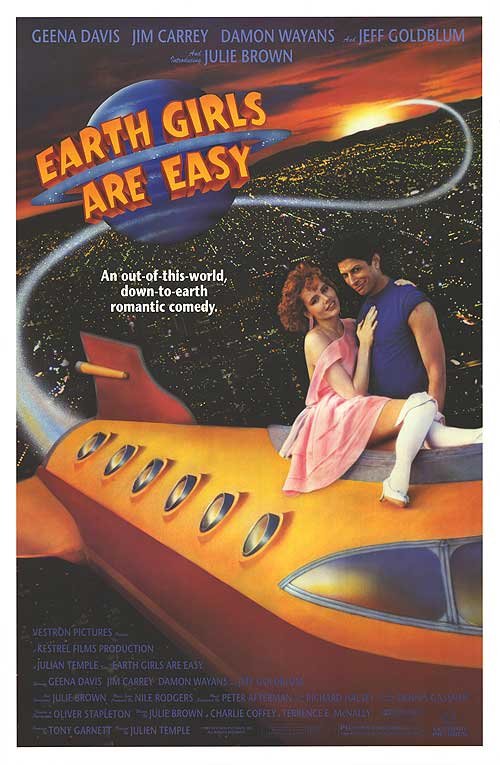 L'affiche du film Earth Girls Are Easy