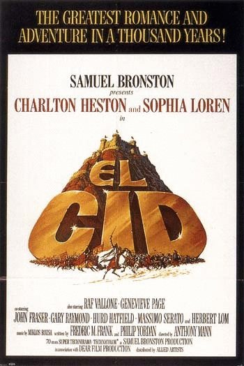 L'affiche du film El Cid