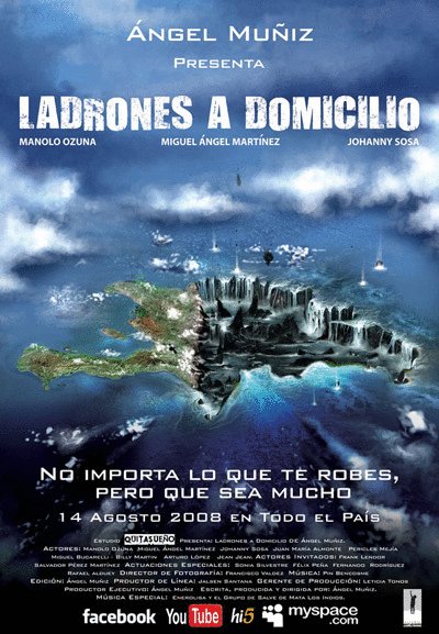 Spanish poster of the movie Ladrones a domicilio
