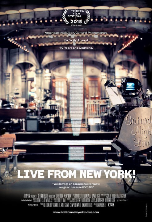 L'affiche du film Live from New York!