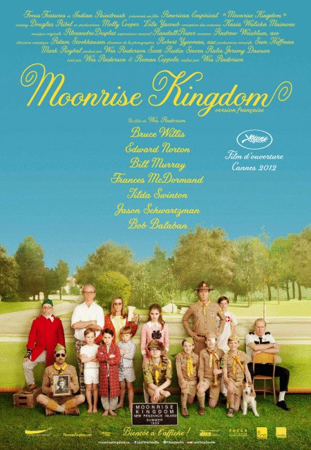 L'affiche du film Moonrise Kingdom