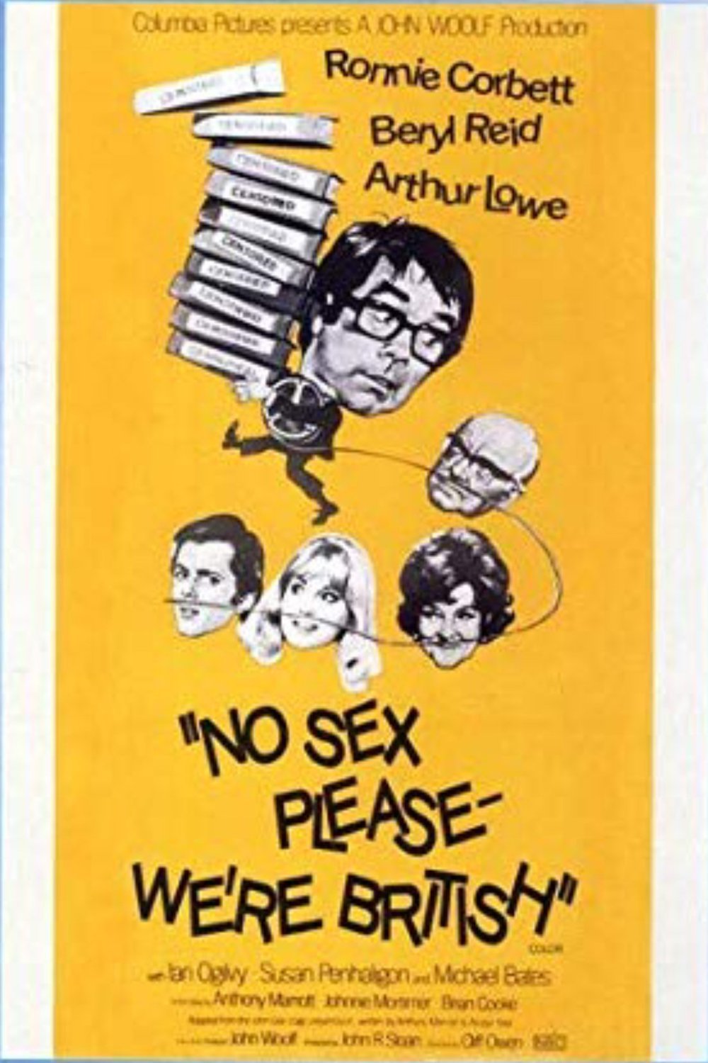 L'affiche du film No Sex Please - We're British