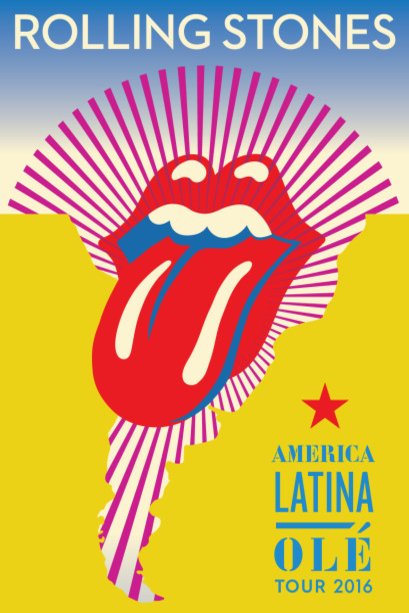 L'affiche du film The Rolling Stones Olé, Olé, Olé!: A Trip Across Latin America