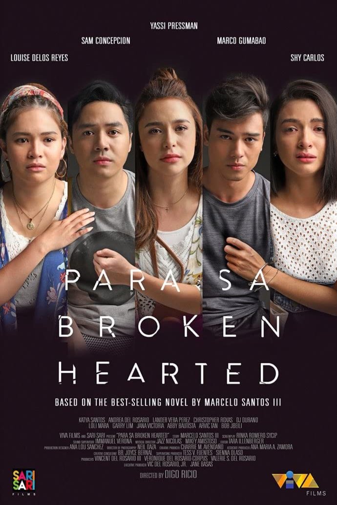 L'affiche originale du film Para sa broken hearted en philippin