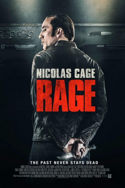 L'affiche du film Rage
