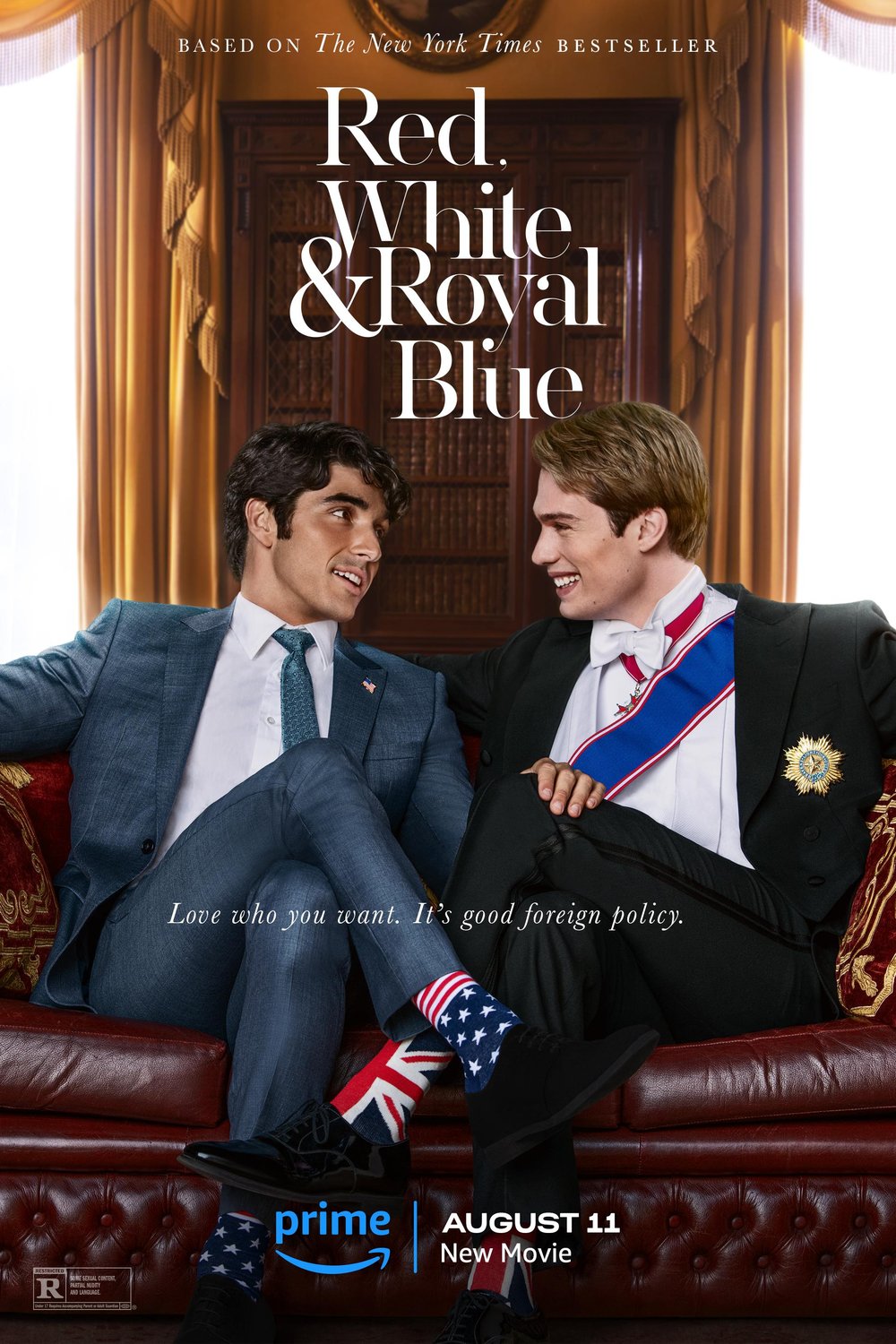 L'affiche du film Red, White & Royal Blue