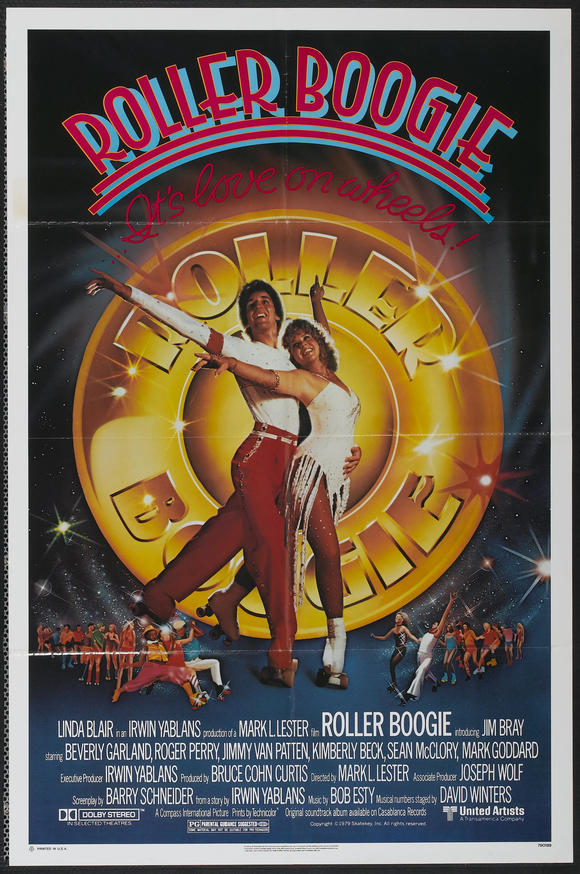 L'affiche du film Roller Boogie