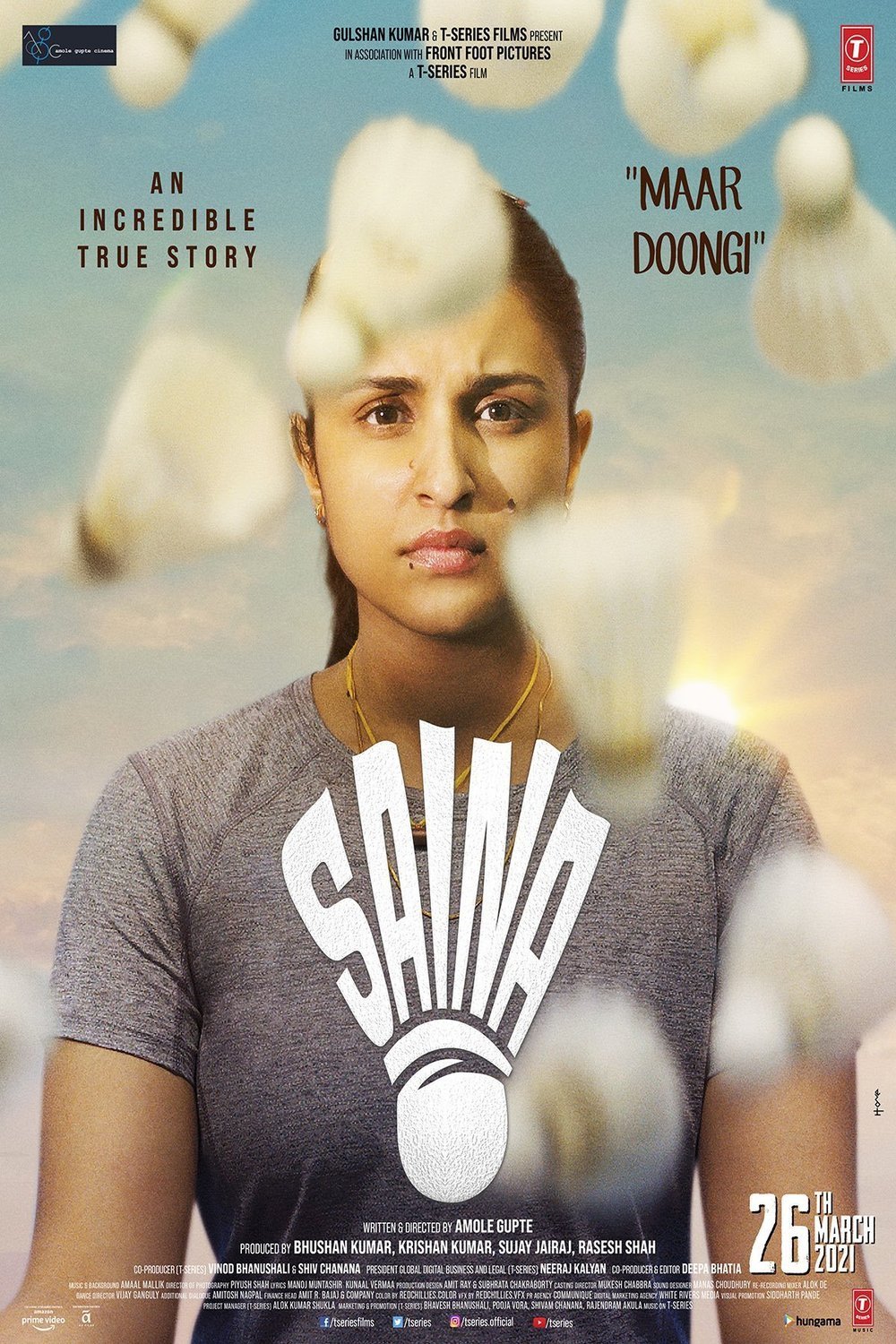 Hindi poster of the movie Saina