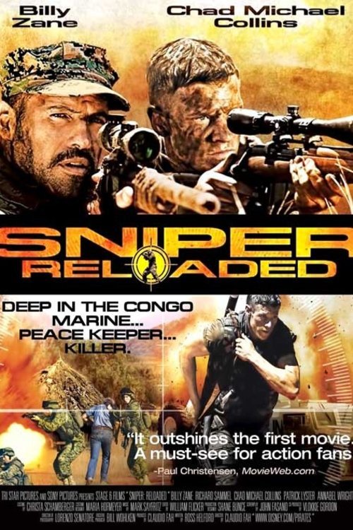 L'affiche du film Sniper: Reloaded
