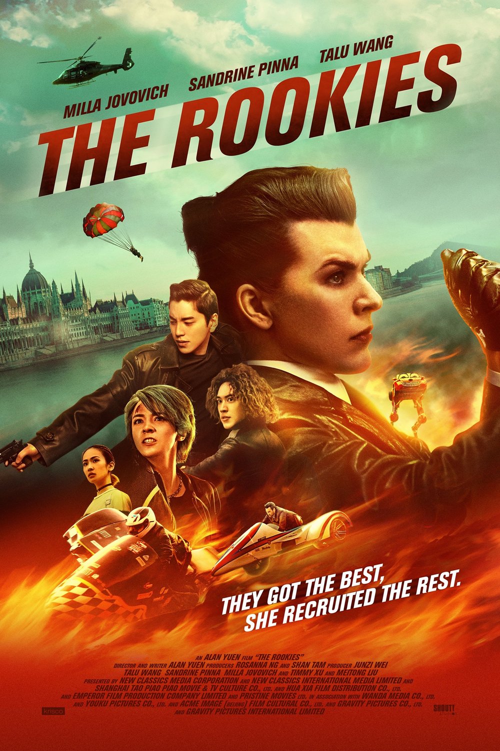 L'affiche du film The Rookies