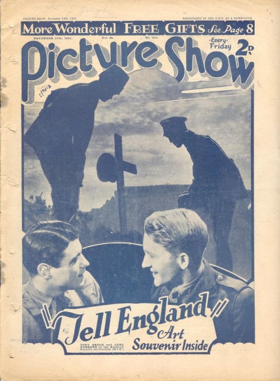 Tell England [1931] by Anthony Asquith Geoffrey Barkas