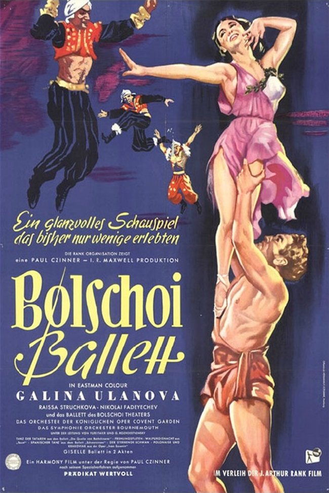 L'affiche du film The Bolshoi Ballet