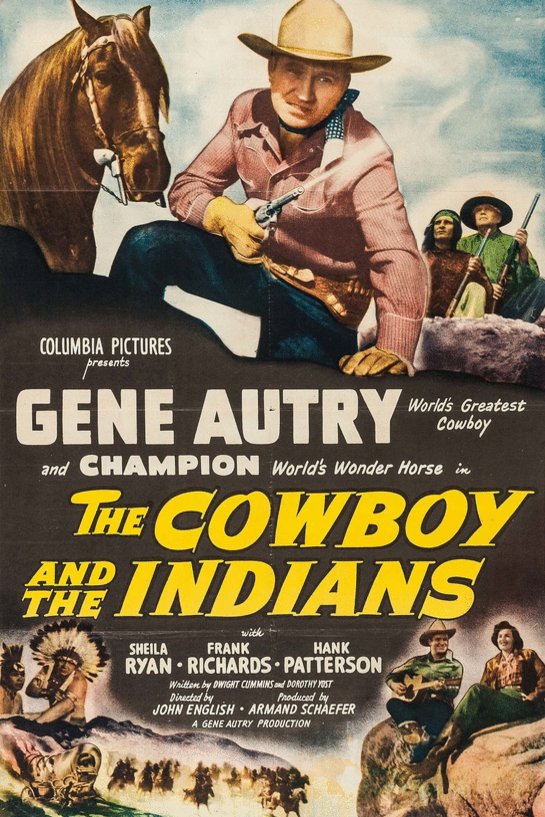 L'affiche du film The Cowboy and the Indians