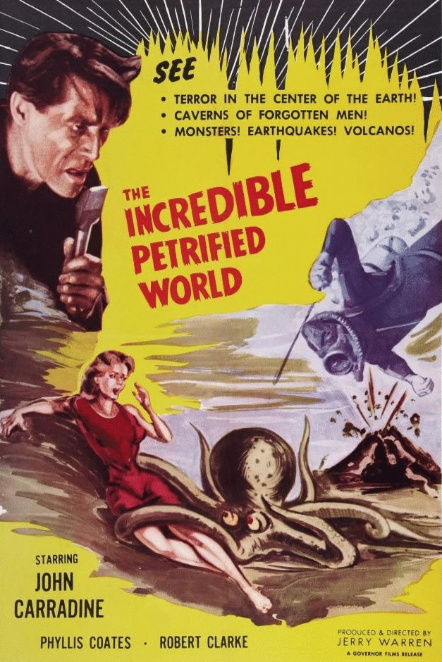 Poster of the movie The Incredible Petrified World [1957]