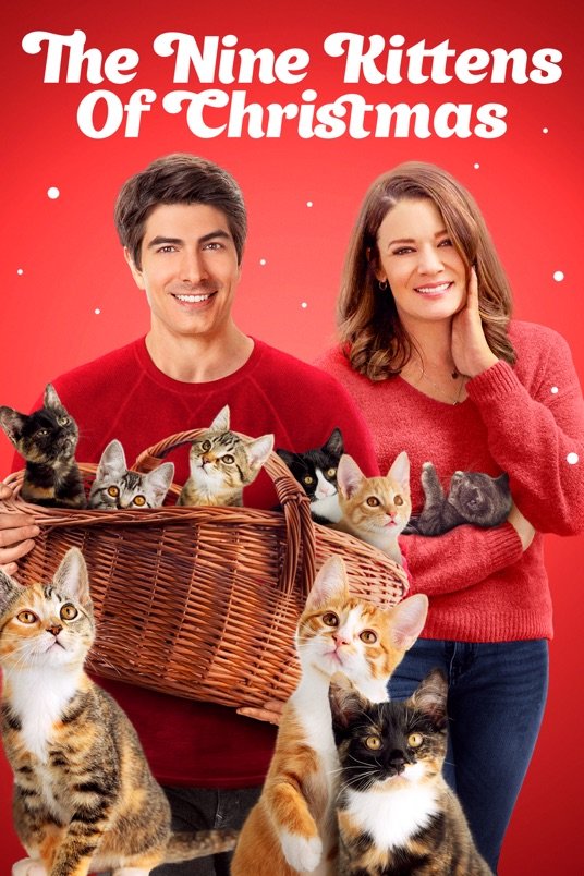 L'affiche du film The Nine Kittens of Christmas