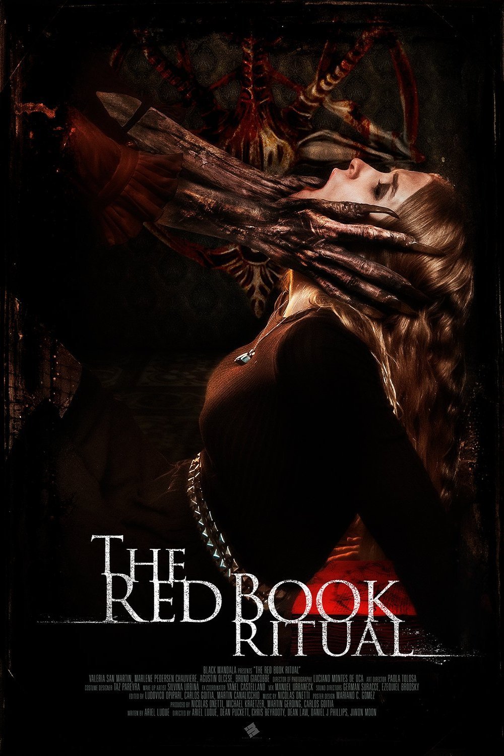 L'affiche du film The Red Book Ritual [2022]