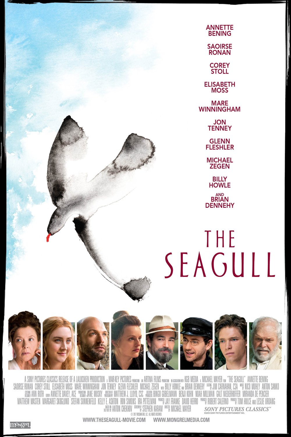 L'affiche du film The Seagull [2018]