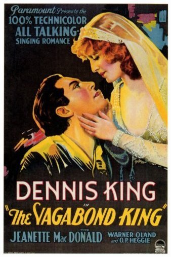 L'affiche du film The Vagabond King