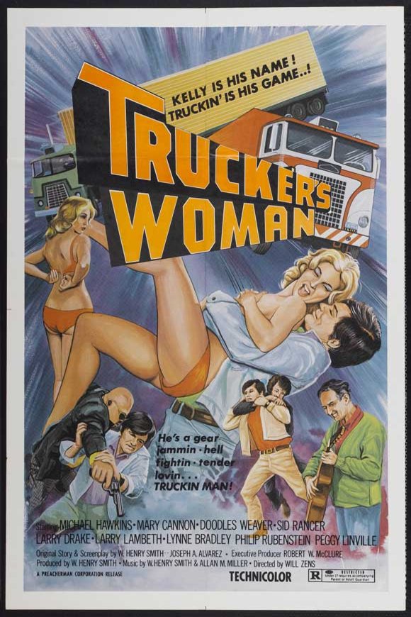 L'affiche du film Truckin' Man