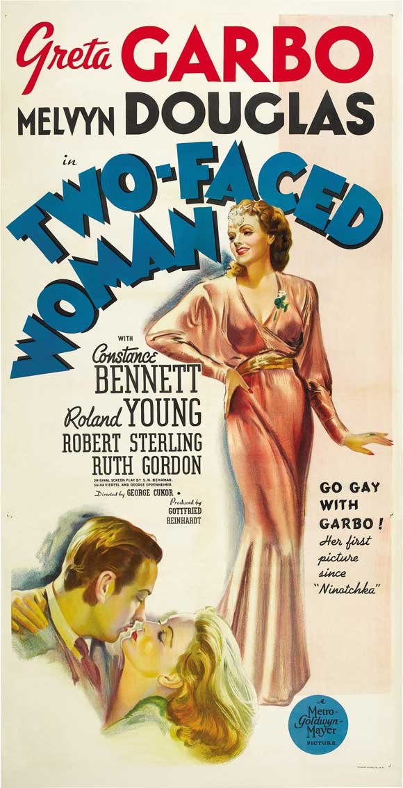 L'affiche du film Two-Faced Woman