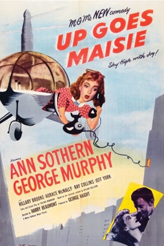 L'affiche du film Up Goes Maisie