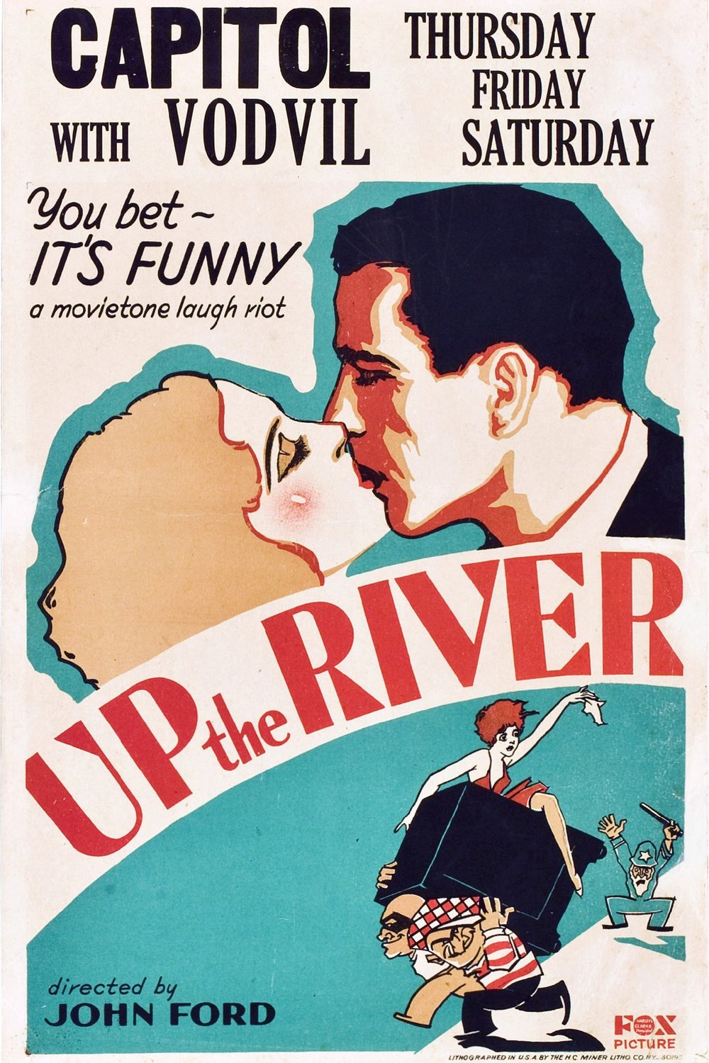 L'affiche du film Up the River